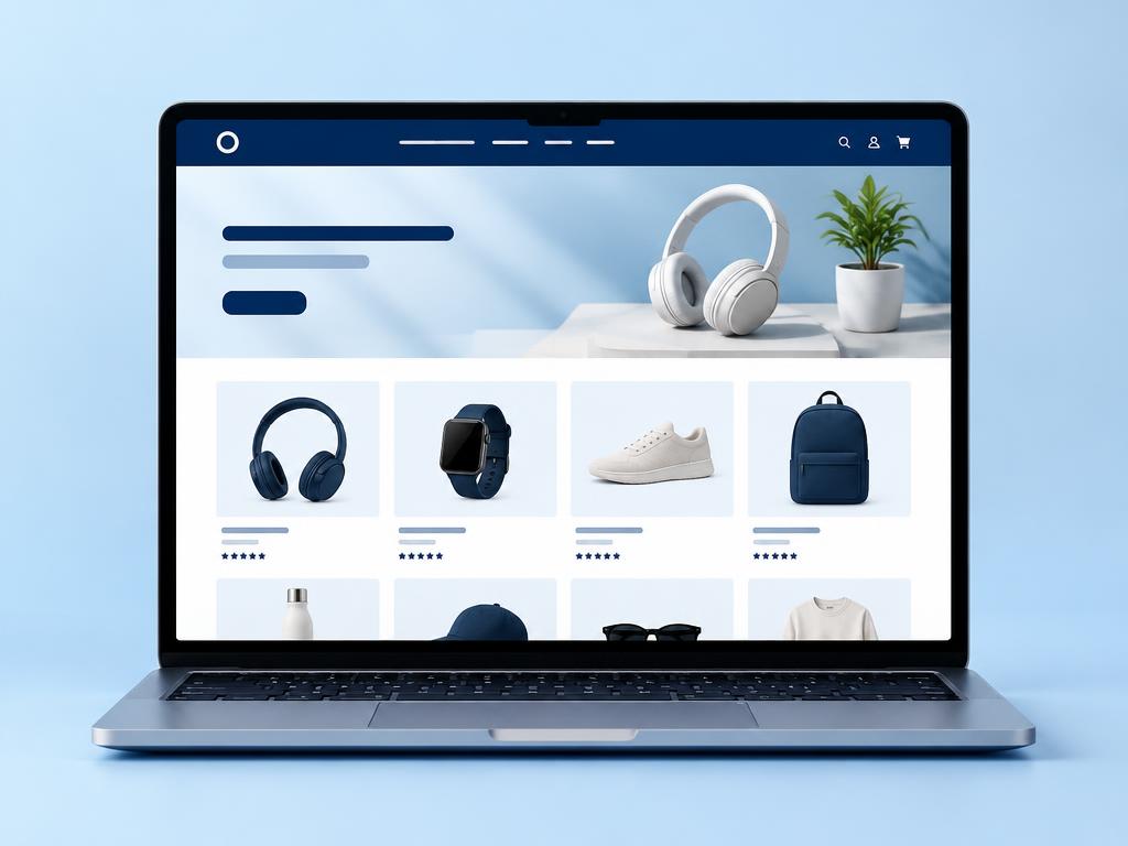 Retail Storefront Concept illustration